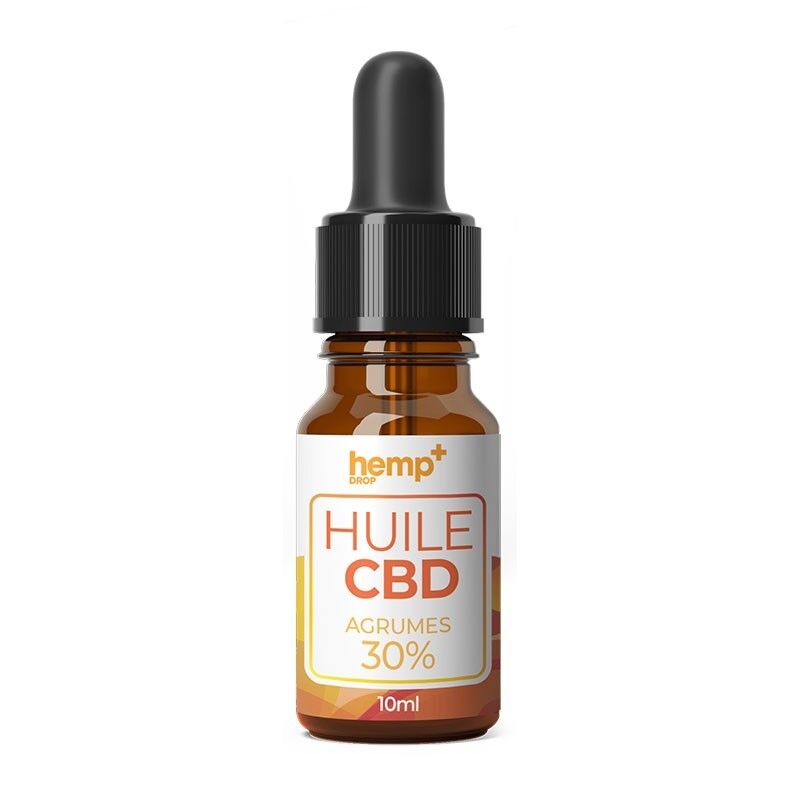 Huile de CBD Agrumes - 5 à 40% - Hemp+ Drop