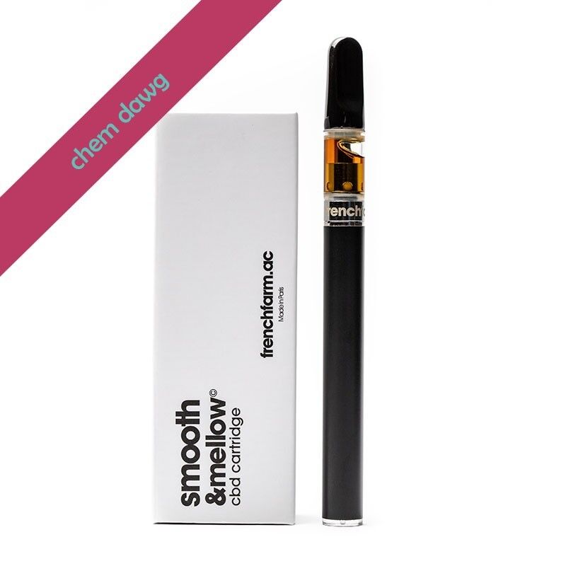 Vape Pen concentré CBD CBG Chem Dawg - FrenchFarm