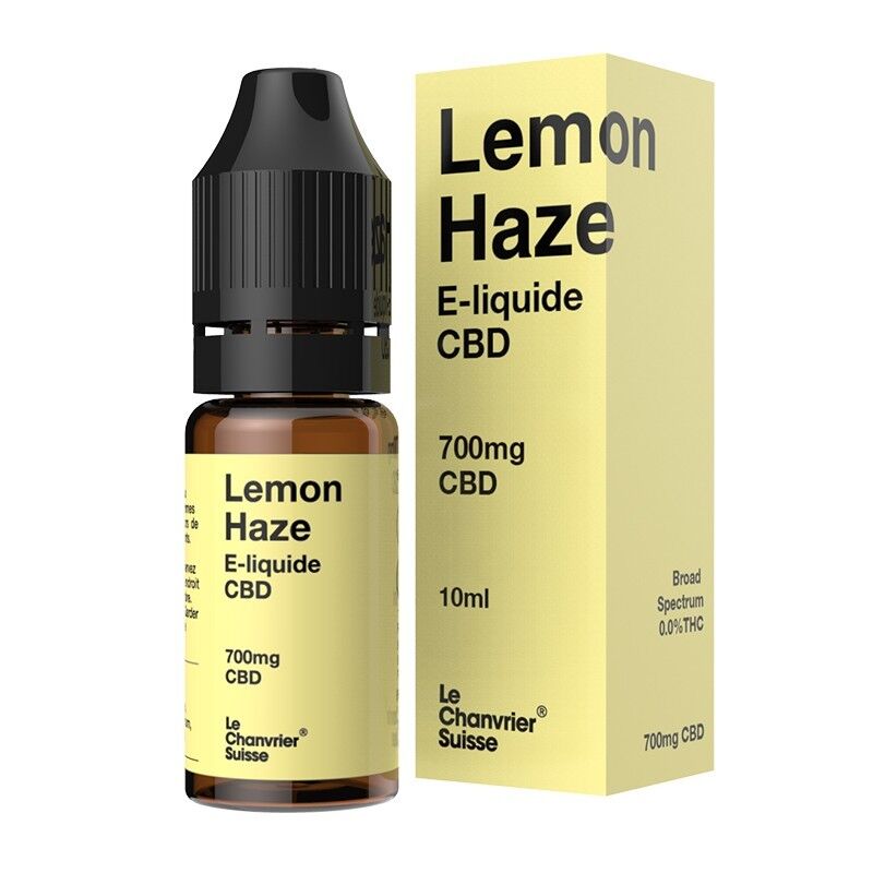 E-liquide CBD Lemon Haze - Le Chanvrier Suisse