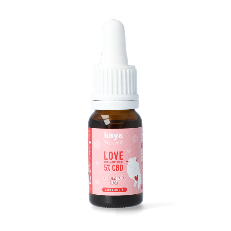 Huile CBD Love 5 % - Kaya