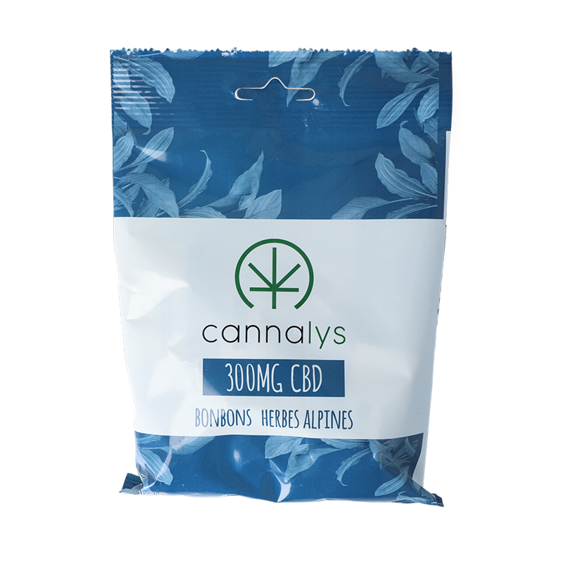 Bonbons CBD Herbes Alpines - Cannalys