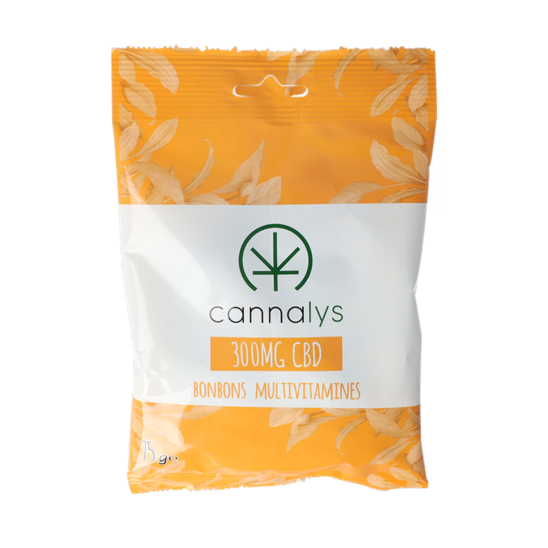 Bonbons CBD Multivitaminés - Cannalys