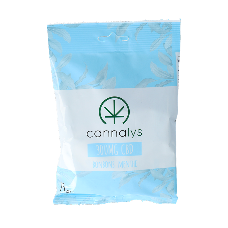 Bonbons CBD Menthe - Cannalys