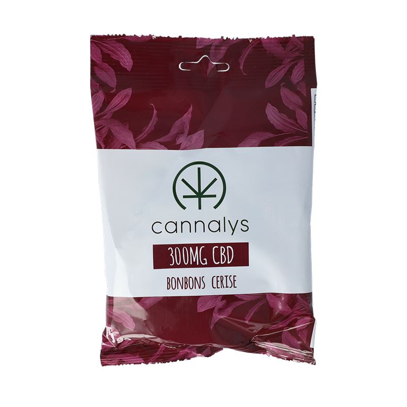 Bonbons CBD Cerise - Cannalys