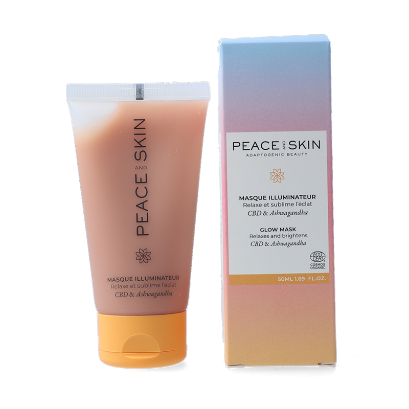 Masque Illuminateur Peace & Skin 50mg de CBD