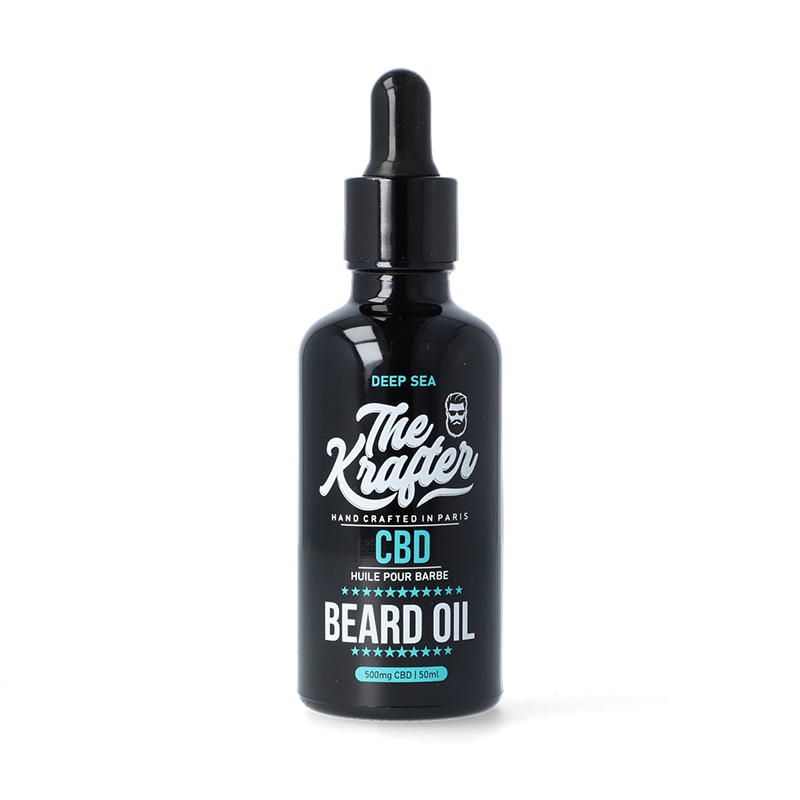 Huile pour barbe au CBD - The Krafter