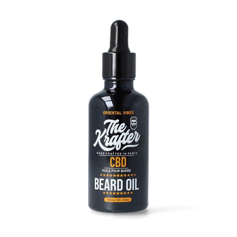 Huile pour barbe au CBD - The Krafter