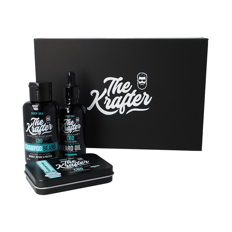 Coffret de soins pour barbe au CBD - The Krafter