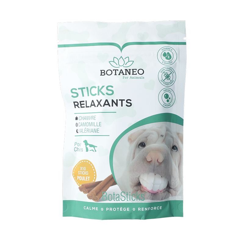 Sticks au chanvre pour chien - Botaneo