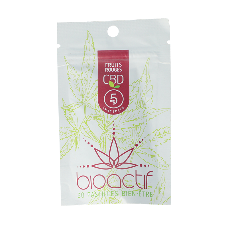 Pastilles CBD Fruits rouges - Bioactif