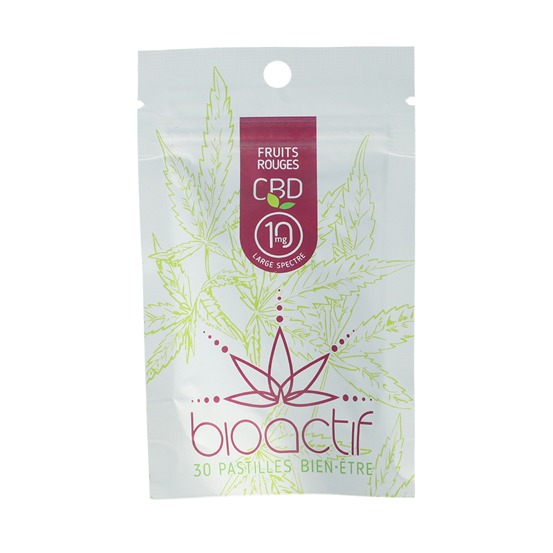 Pastilles CBD Fruits rouges - Bioactif