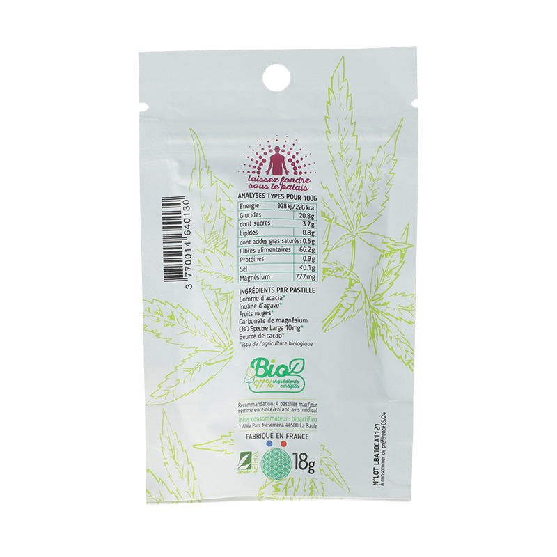 Pastilles CBD Fruits rouges - Bioactif