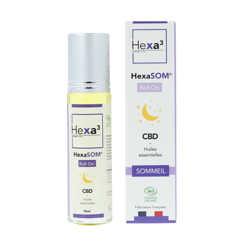 Roll-on CBD Sommeil - Hexa3