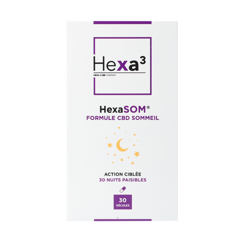 Capsules CBD Sommeil - Hexa3