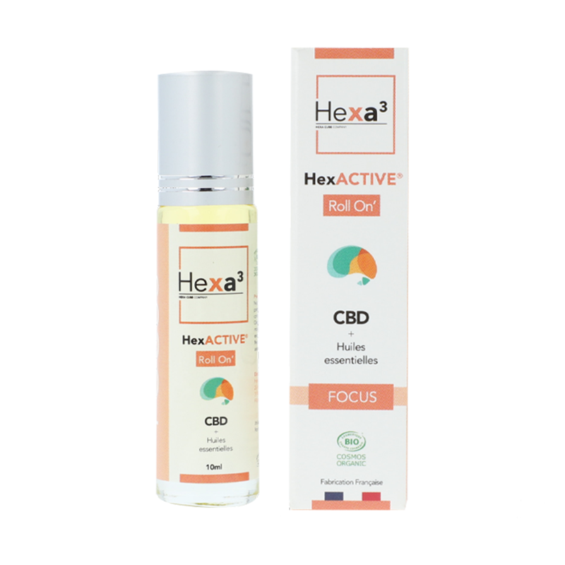 Roll-on CBD Focus - Hexa3