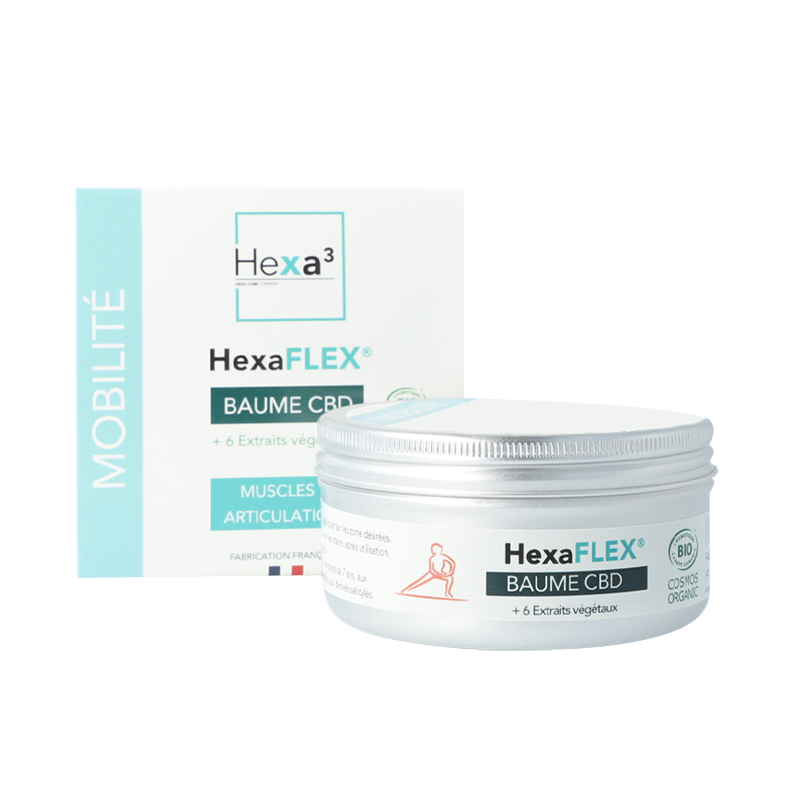 Baume musculaire CBD - Hexa3