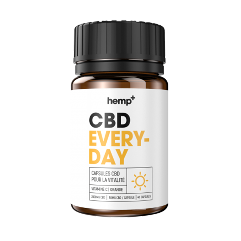 Capsules CBD Every-Day - Hemp+