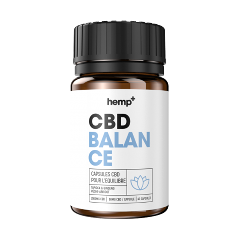 Capsules CBD Balance - Hemp+