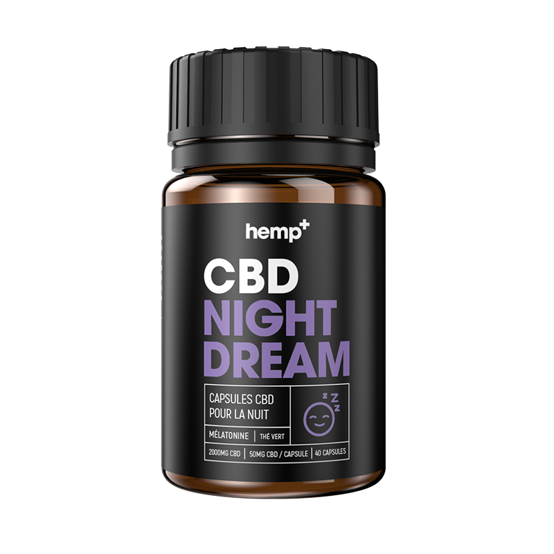 Capsules CBD Night Dream - Hemp+