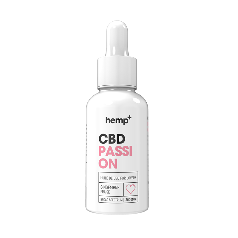 Huile CBD Passion 30 ml - Hemp+