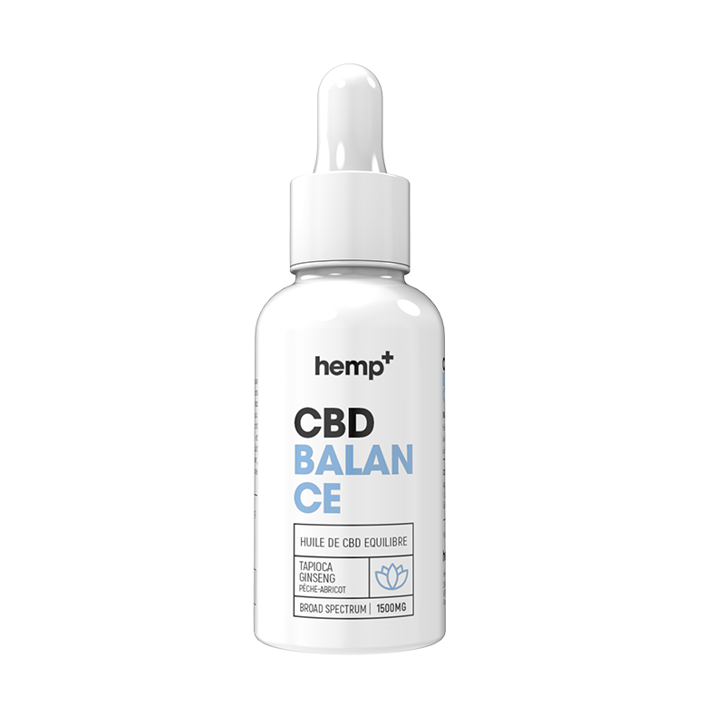 Huile CBD Balance 30 ml - Hemp+