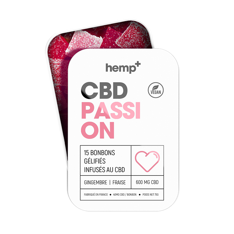 Bonbons CBD Passion - Hemp+