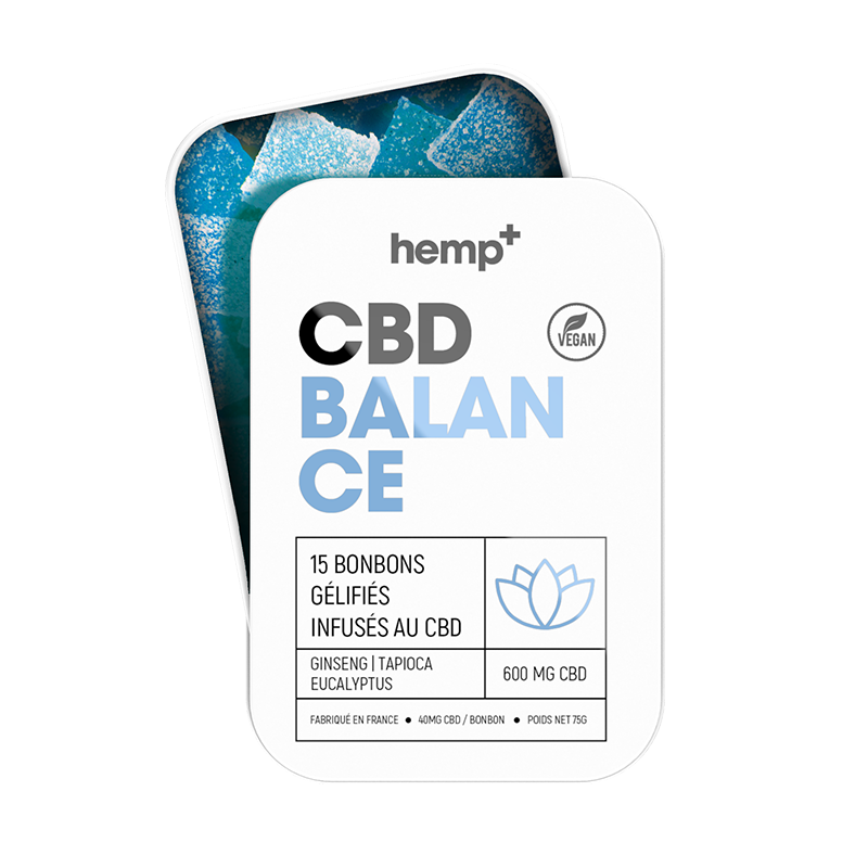 Bonbons CBD Balance - Hemp+