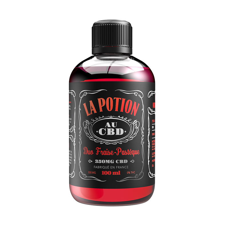 Sirop CBD Fraise-Pastèque - La Potion