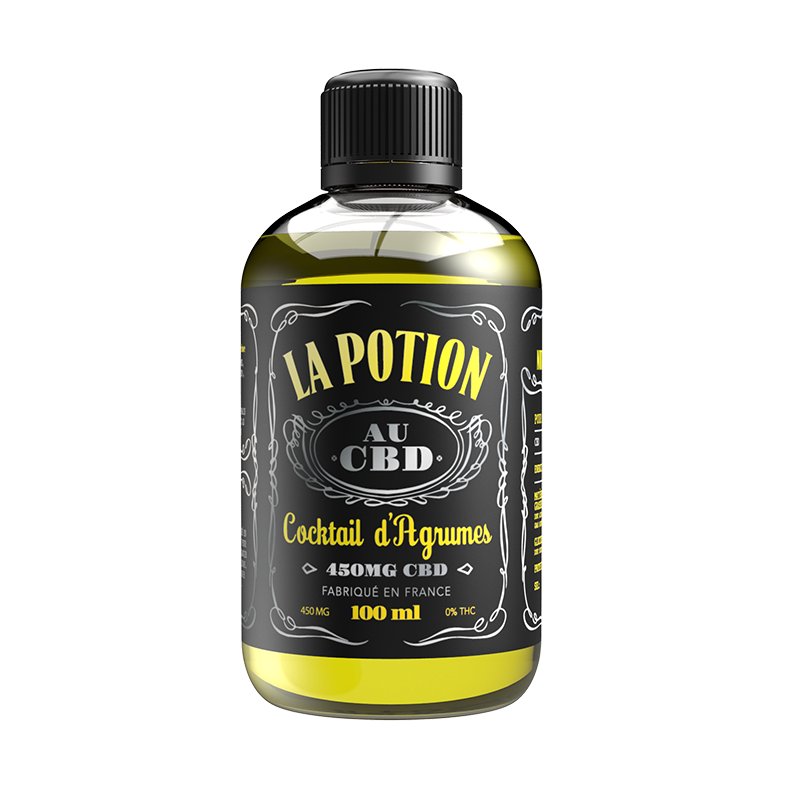 Sirop CBD Cocktail d'agrumes - La Potion