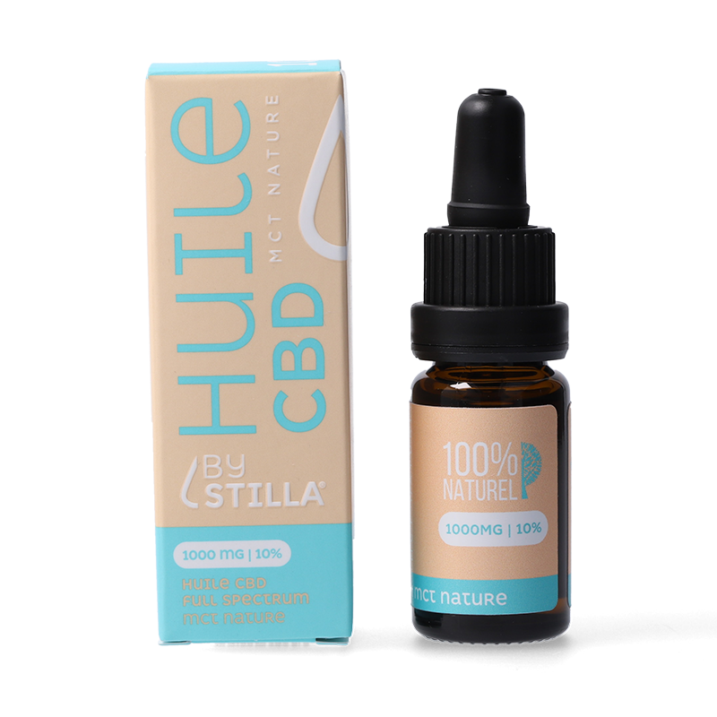 Huile CBD MCT nature 10 à 40 % - Stilla