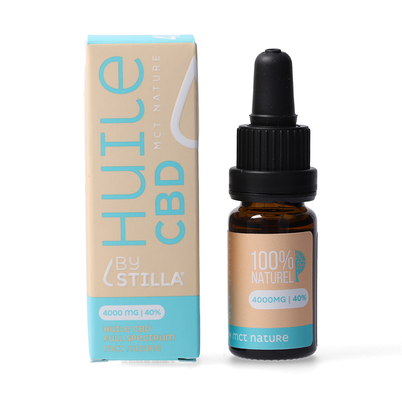 Huile CBD MCT nature 10 à 40 % - Stilla