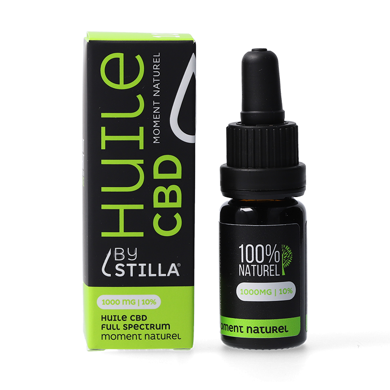 Huile CBD Moment naturel 10 à 40 % - Stilla