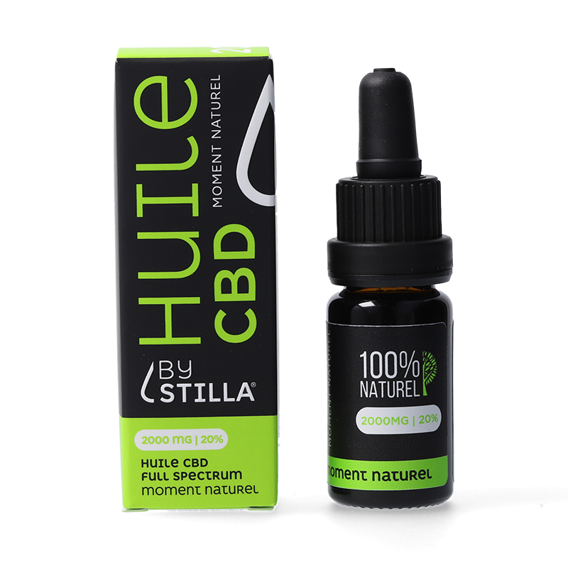 Huile CBD Moment naturel 10 à 40 % - Stilla