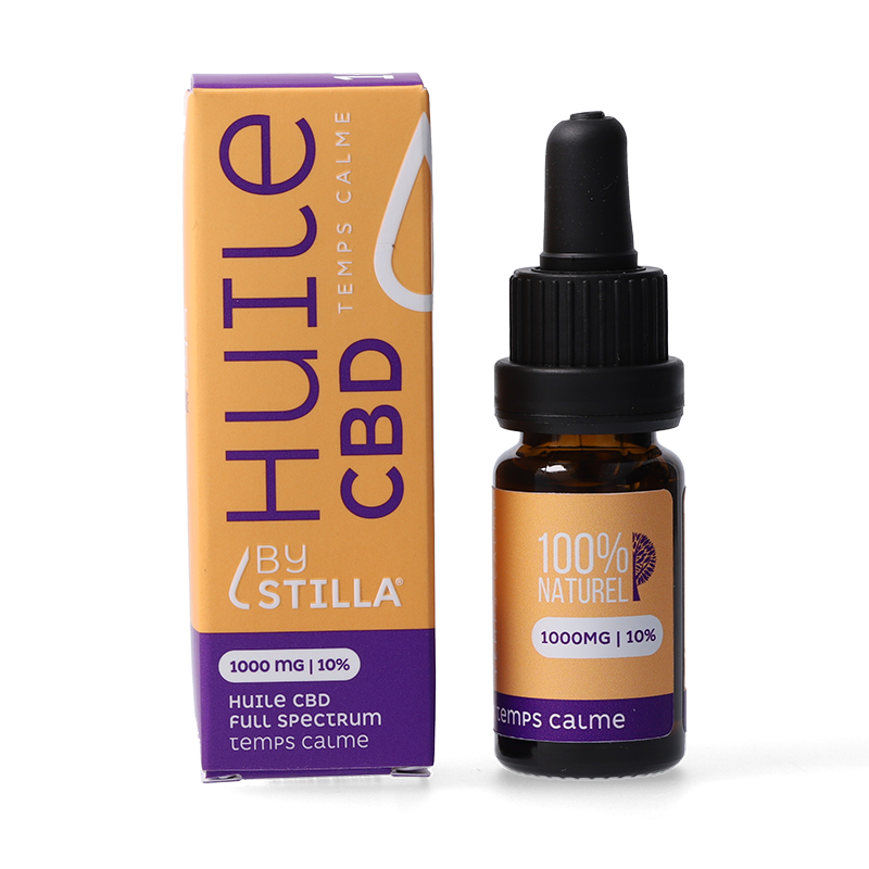 Huile CBD Temps calme 10 à 40 % - Stilla