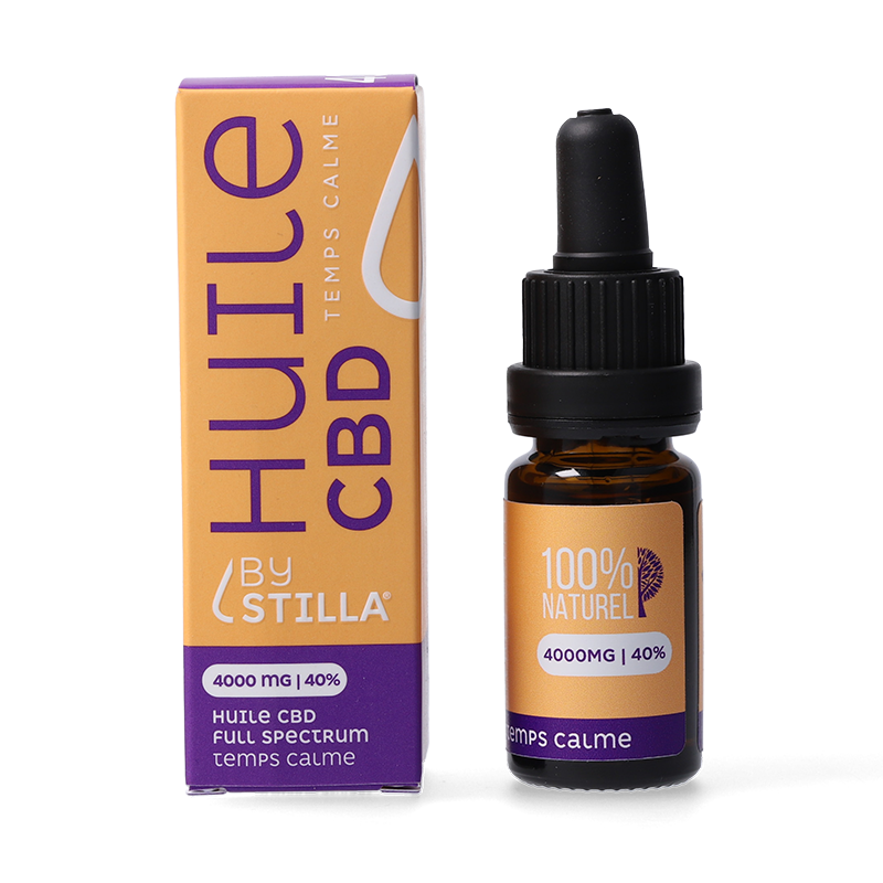 Huile CBD Temps calme 10 à 40 % - Stilla