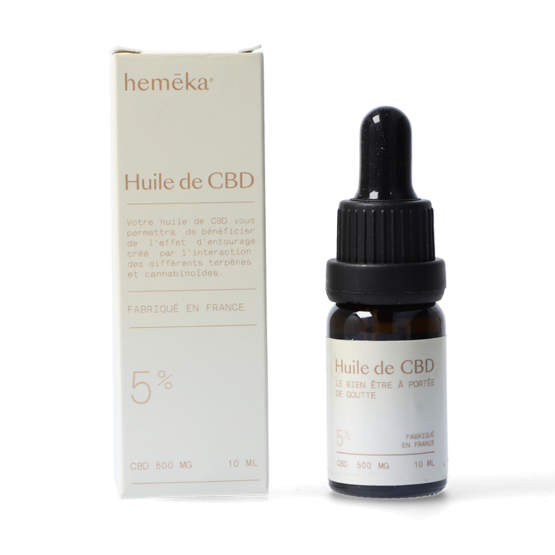 Huile CBD Broad Spectrum 5 à 30 % - Hemeka