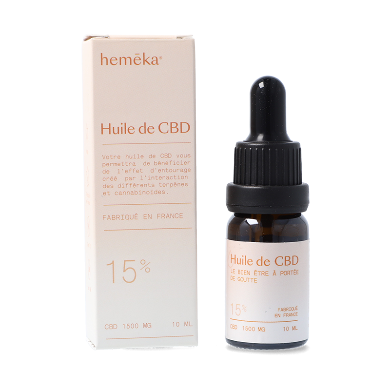 Huile CBD Broad Spectrum 5 à 30 % - Hemeka