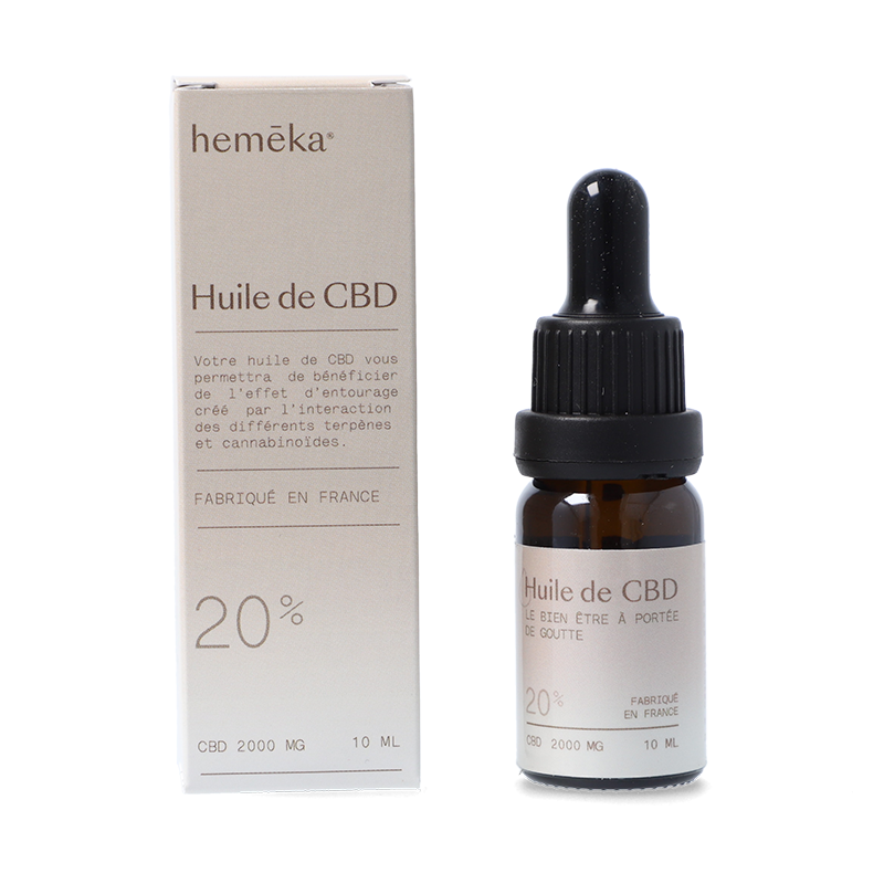 Huile CBD Broad Spectrum 5 à 30 % - Hemeka