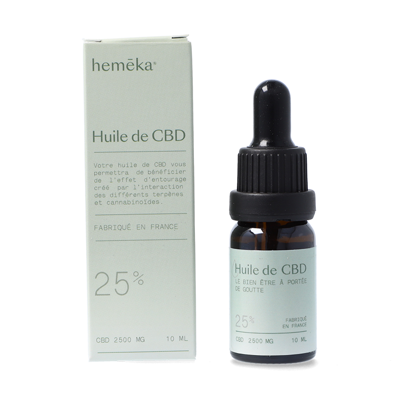 Huile CBD Broad Spectrum 5 à 30 % - Hemeka