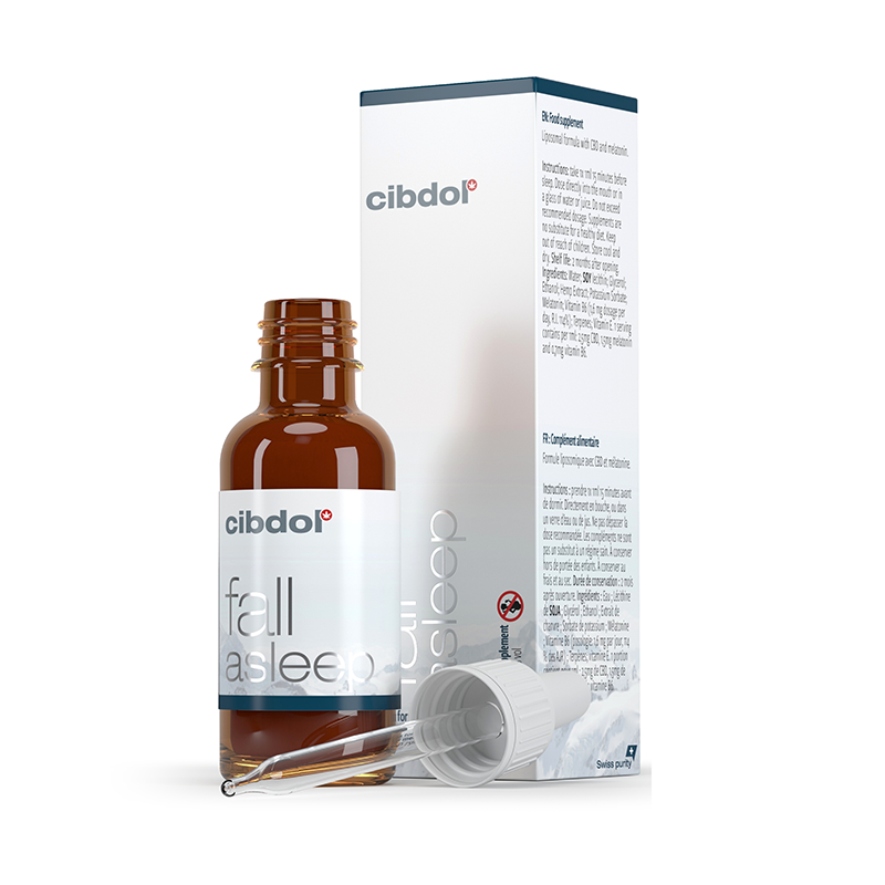 Formule CBD Mélatonine Fall Asleep - Cibdol