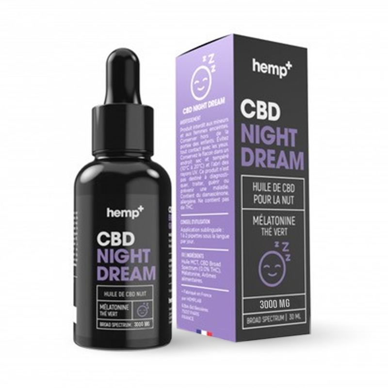 Huile Night Dream 30 ml - Hemp+ Sport