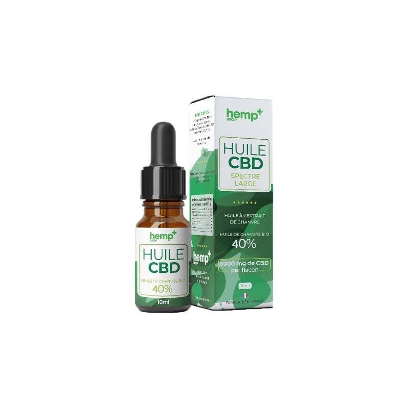 Huile de CBD Chanvre naturel - 5 à 40% - Hemp+ Drop