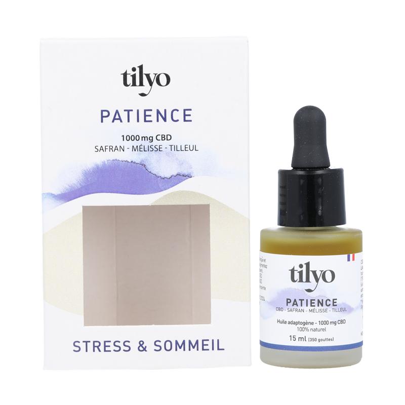 Huile de CBD Patience - Tilyo