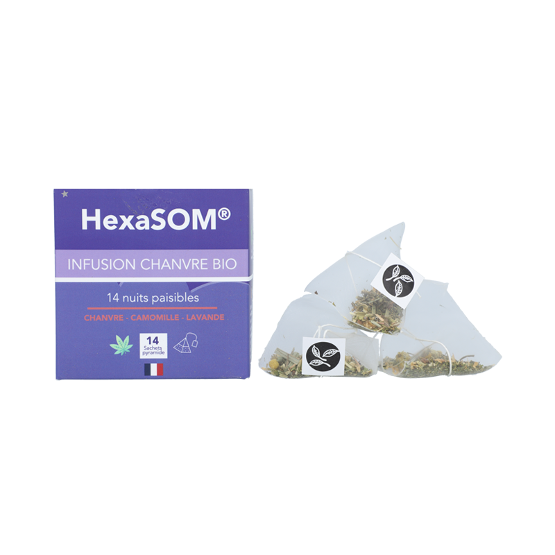 Infusion de CBD Sommeil en sachet - Hexa3