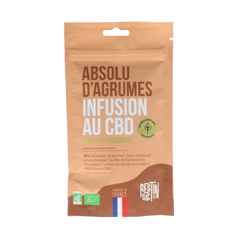 Infusion CBD Absolu d'agrumes – Rest in Tizz