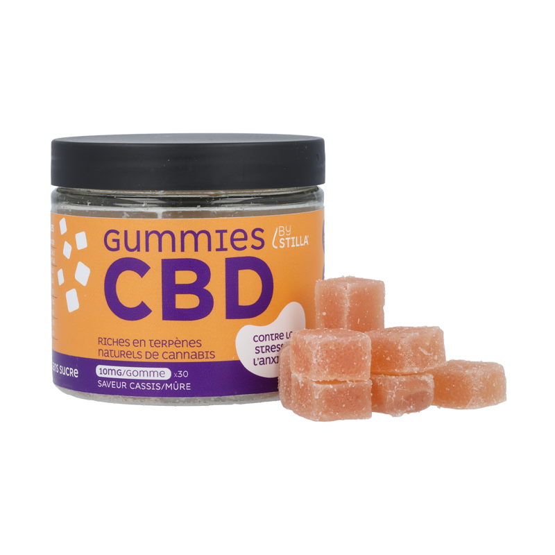 Gummies CBD Relaxation Cassis Mûre - Stilla