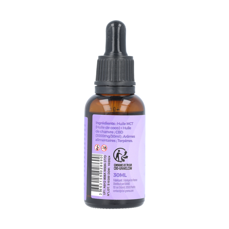 Huile CBD Relief 30 ml - Grams