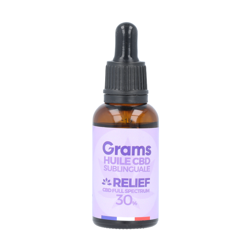 Huile CBD Relief 30 ml - Grams