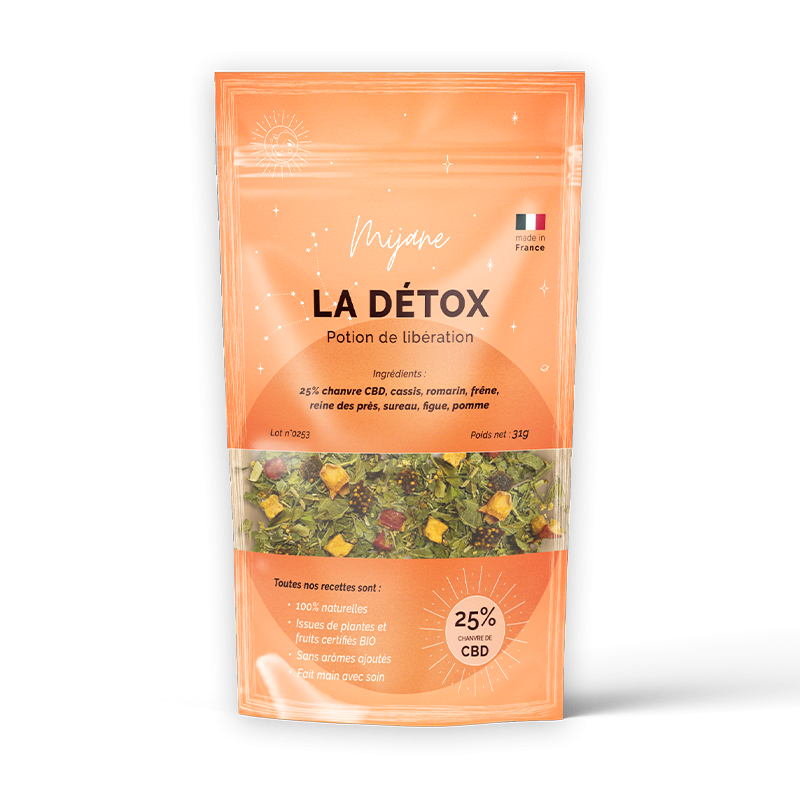 Infusion CBD La Détox - Mijane