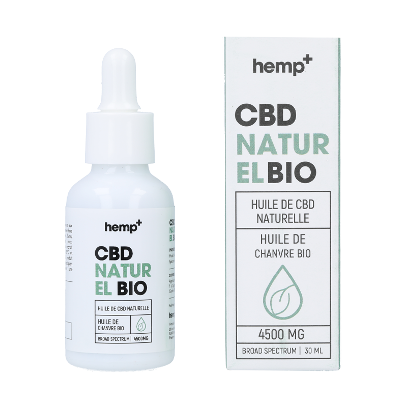 Huile CBD Naturel 30 ml - Hemp+